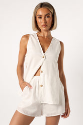 Miller Short Set - White